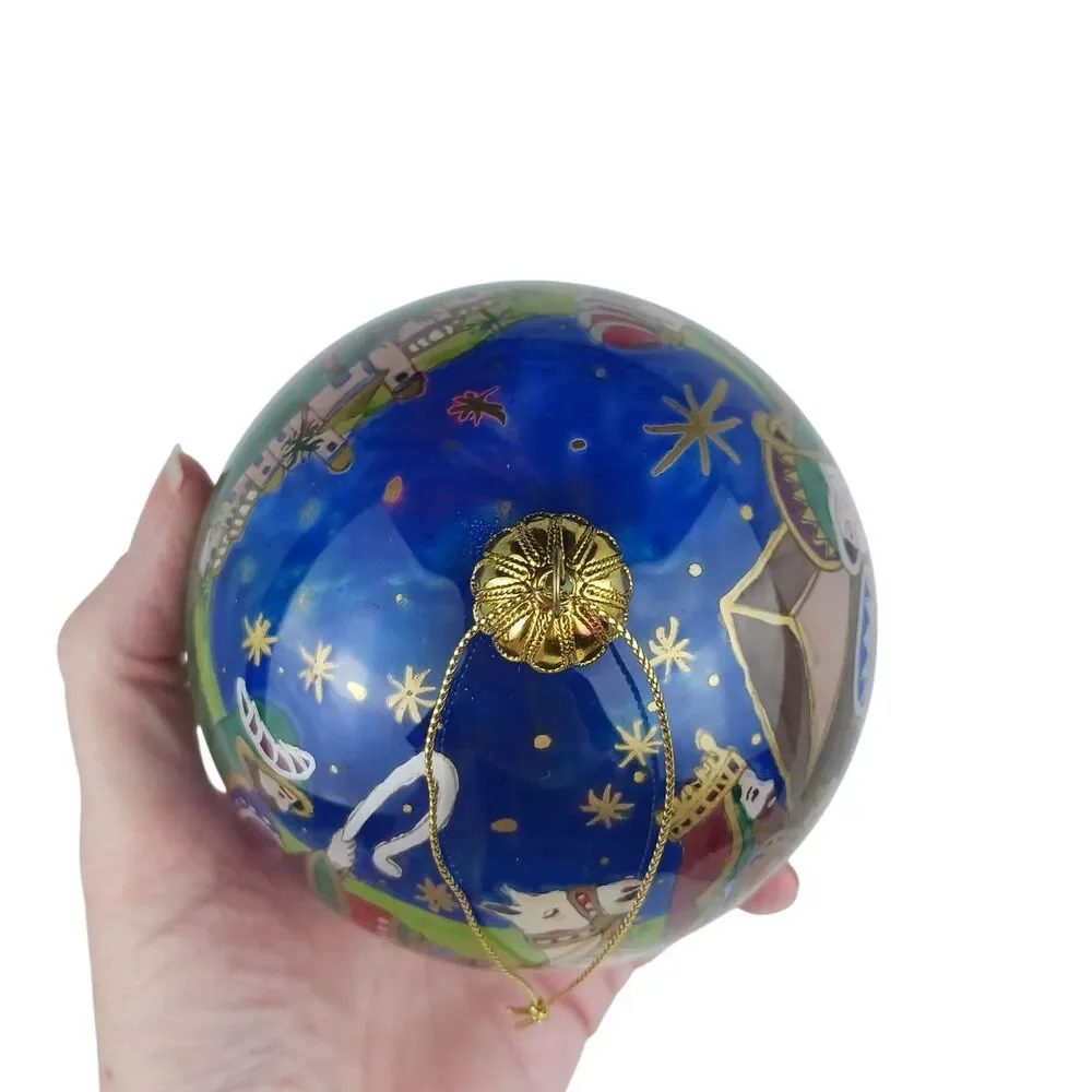 Pier 1 Imports Li Bien LI Bien Christmas Ornament Glass 4